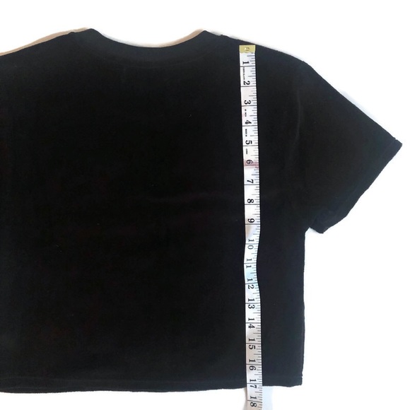 Urban Outfitters Velvet Embroidered Tee Shirt - Picture 7 of 8